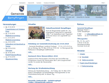 Tablet Screenshot of bempflingen.de